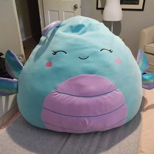 Squishmallows Original Heather The Dragonfly 24" Large Plush Toy Teal